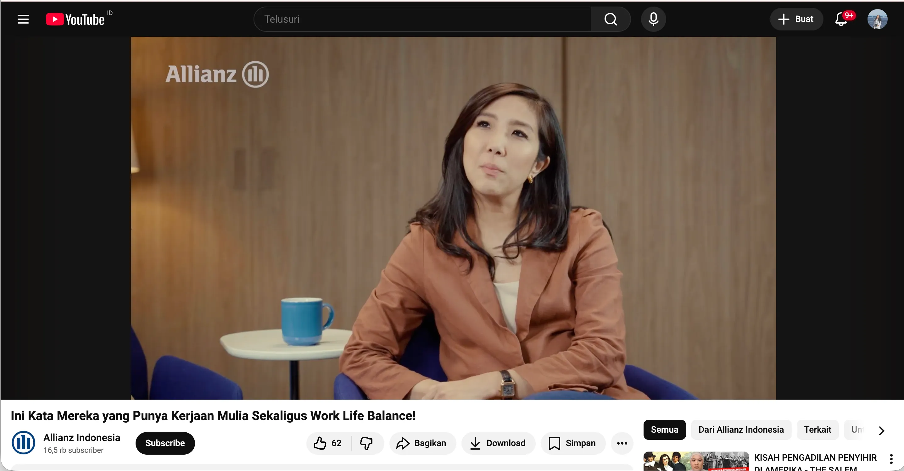 ALLIANZ ASPIRATIONAL VIDEO AGENT - Image 1